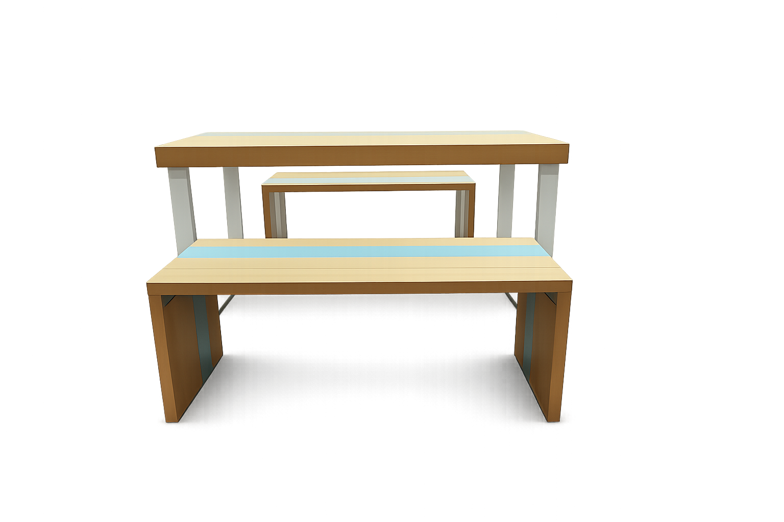 PA-308 (A) Picnic Table & Benches