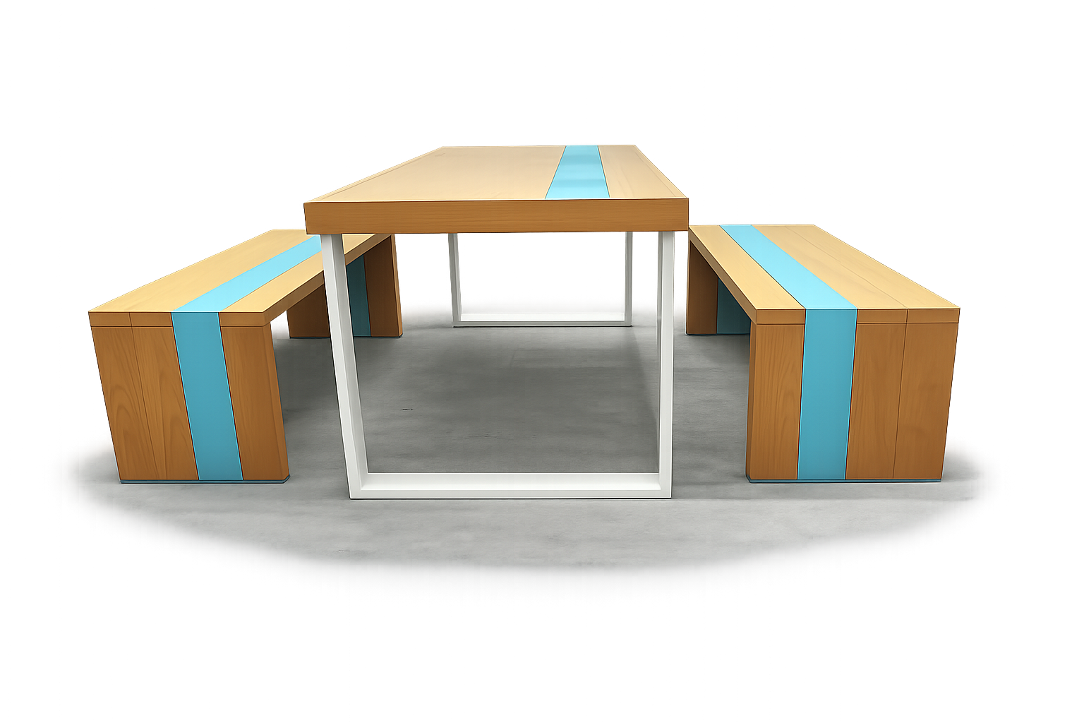 PA-308 (A) Picnic Table & Benches